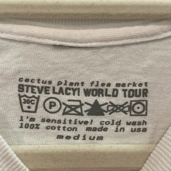 CPFM CACTUS PLANET FLEA MARKET x Steve Lacy Bad Habit t-shirt - Picture 4 of 4